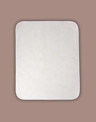 Wollen Boxkleed onderlegger baby - 100% Merinowol - Ademend - Natuurlijk zacht - 80x100 cm