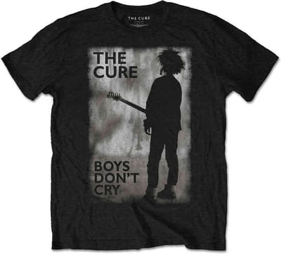 The Cure - Boys Don't Cry Black & White Heren T-shirt - 3XL - Zwart