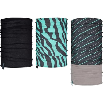 Avento Colsjaal Set Dames - Active - Blauw/Zwart/Antraciet/Wit