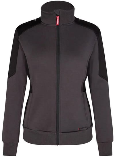 FE engel 8825 Dames Sweatvest vest | Maat M | Antraciet