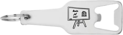 Akyol - beste juf ooit flesopener - Juf - cadeaupakket juf - einde schooljaar - afscheid - leuk cadeau voor je juf om te geven - 105 x 25mm