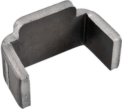 ProPlus Tico tegenstuk voor spansluiting - staal - 45 x 20 x 25 mm - zilver