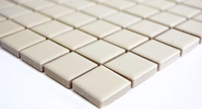 Keramische Mozaïektegels - Beige Tegels - Keuken Wanddecoratie - Vochtbestendig Wasbaar - 6 mm Dikte - Beige