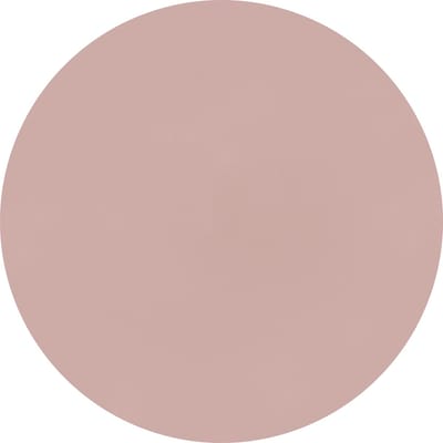 ZICZAC - Placemat TOGO - SET/6 - Rond - Dubbelzijdig - Kunstleer - Dia 38 cm, mauve