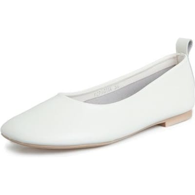 Reusachtige Zachte Heksenschoenen ~Volledig Leren Platte Ballerina's Binnen en Buiten Dames Nieuwe Alles-Passende Comfortabele Oma Schoenen 36 bruin