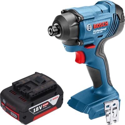 Bosch GDR 18V-160 Professionele accu-slagmoersleutel 18 V 160 Nm 1/4" + 1x oplaadbare accu 5.0 Ah - zonder oplader