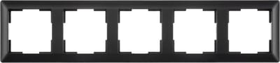 EMhub afdekraam 4-voudig - Vivo55 mat zwart (4090046)