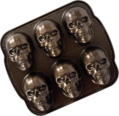 Spookachtige aluminium muffinvorm met antibaklaag voor muffins en cupcakes