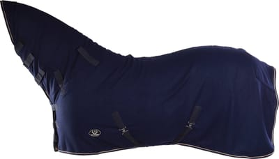 Horsegear Zweetdeken Horsegear Hgroll Up Neck Donkerblauw - 130/175