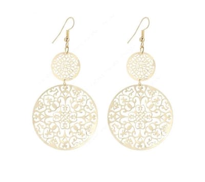 Jomide Oorhangers Cirkel Boho - Goudkleurig