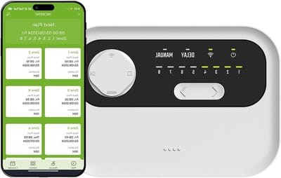 Wifi Sproeier Controller - Irrigatie Systeem - Gazon Besproeien - 8 Stations - 085 inch ventiel - Wit