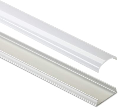 3 x LED Profiel-42 buigzaam met opale afdekking 1000 x 17 x 5 mm Aluminium geëloxeerd voor LED strips