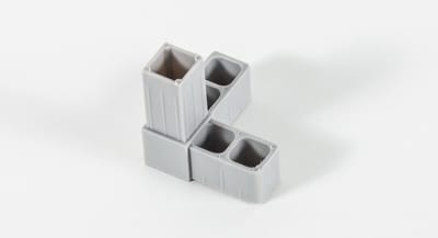 Aluminium verbindingsstuk volière hoek | Sterk & duurzaam - Verbindingsstuk voliere hoek - Voliere - Kooien