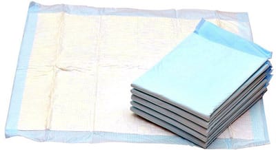 Medlogics 25 stuks wegwerp bed onderleggers - Incontinentie bed onderleggers - matrasbeschermers - 60 x 90 cm