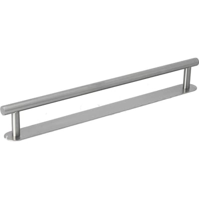 Porte-serviettes en acier inoxydable 304 Style moderne Barre unique pour serviette Accroche-torchons de cuisine pour salle de bain Buanderie 50cm gray