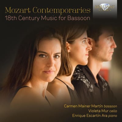 Carmen Mainer Martín, Violeta Mur, Enrique Escartín Ara - Mozart Contemporaries: 18th Century Music for Bassoon (CD)