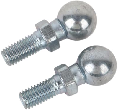 RVS M8 Ball Stud Bolten voor Gasveren - 2 Stuks, Geschikt voor Motorkappen en Meer