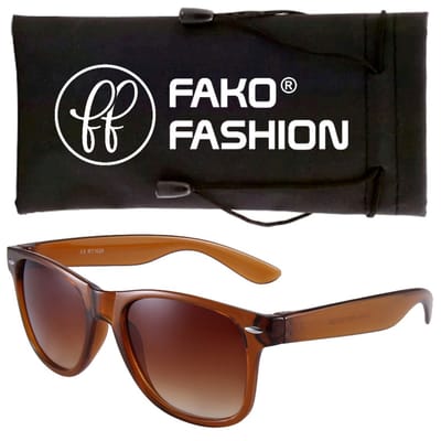 Fako Fashion - Heren Zonnebril - Dames Zonnebril - Classic - Bruin