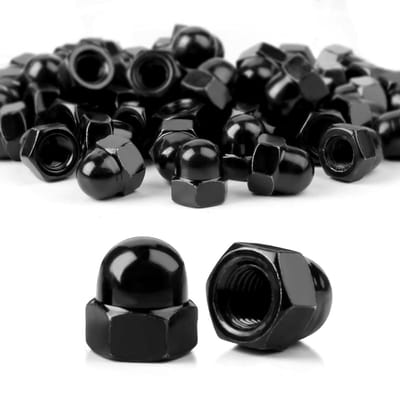 Cap Nuts 50 stuks M8 - Gegalvaniseerde Moeren voor Bevestiging, Fietsonderdelen en Verlichting