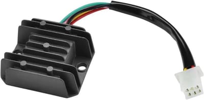 Motor Spanningsregelaar - Gelijkrichter Module - Motor Elektronica - Verbeterde Koeling - DC 12V - Zwart