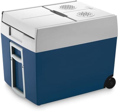 QORA® ElektriQORA koelbox 12 en 230 volt - ElektriQORA koelbox - Koelbox - Blauw - ‎54cm x 40cm x 46cm