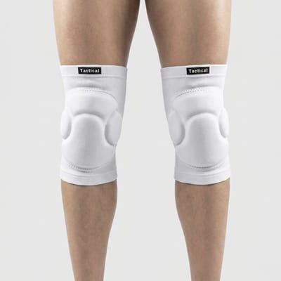 Tactical Fightwear Knee Pads Wit Set van 2 - 2 cm EVA Padding - MMA, BJJ, Wrestling- Maat S