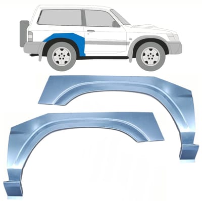 Reparatiepaneel achterspatbord voor Nissan Patrol Y61 GY61 1997-2009