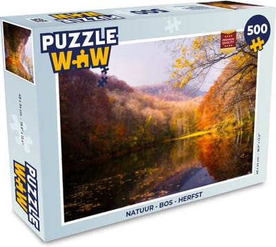 Puzzel Natuur - Bos - Herfst - Legpuzzel - Puzzel 500 stukjes