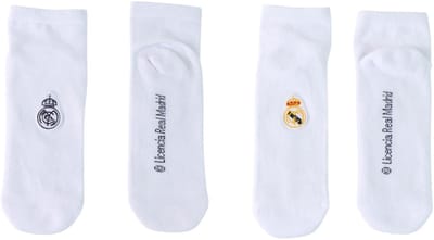 Real Madrid chaussettes lot de 2 blanches 2900003458 blanc 39/42