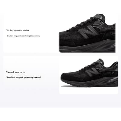 New Balance 990v6 - Sneakers - Maat 40 - Black / Zwart - 990 - Lifestyle - Unisex Sneakers