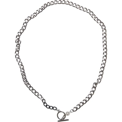 Halsketting Urban Classics Pearl Fastener