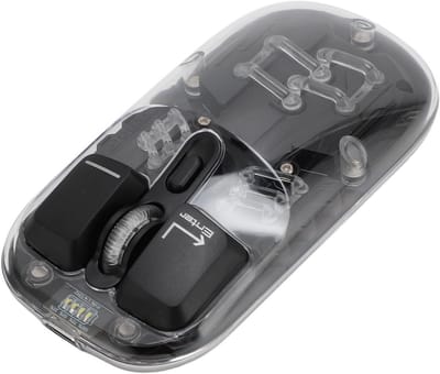Draadloze Optische Muis met Verstelbare DPI en RGB-Verlichting - Oplaadbaar via USB