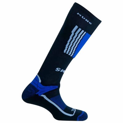 Mund Socks Snowboard Sokken Blauw,Zwart EU 46-49 Man