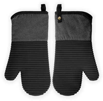 Ovenwant SILO - SET/2 (1L + 1R) - 18x33 cm, zwart