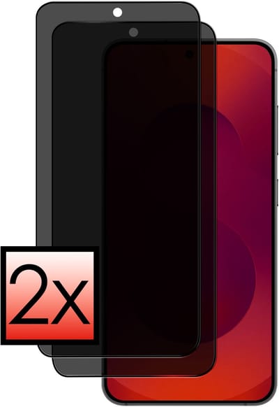 Screenprotector - 3 Stuks - Geschikt voor Samsung Galaxy S25 Edge - Privacy Filter - Beschermglas - Gehard Glas - Tempered Glass - Screen Protector - Anti Spy - Full Display Cover
