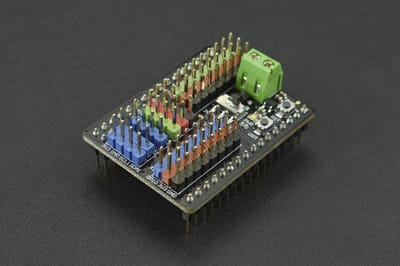 Gravity: I/O Expansion Shield for Pyboard DFR0577 - geschikt voor Arduino