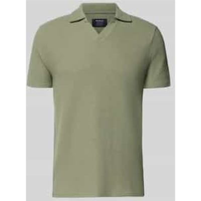 Regular fit Poloshirt van Katoenmix