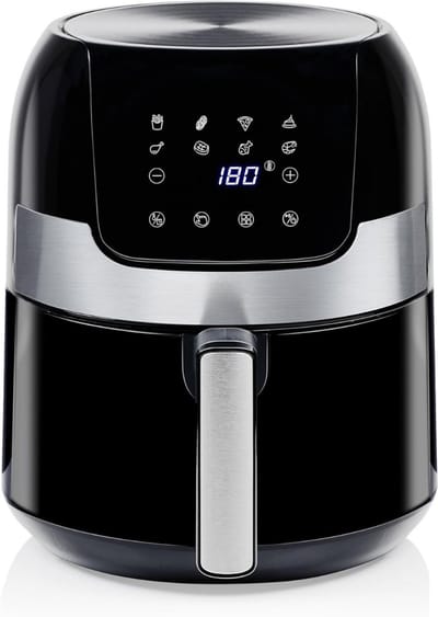 YOR® Heteluchtoven - Oven - Airfryer Oven - Zwart - 28cm x 33cm x 36cm