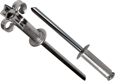 Blindklinknagels - Aluminium Klinknagels - Metalen Verbinden - Lenskop Bevestiging - 250 stuks - Aluminium