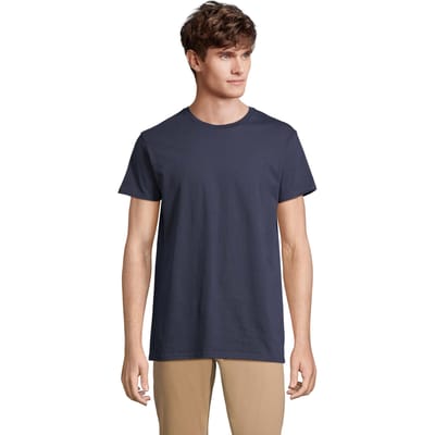 SOLS Heren Pioneer Biologisch Katoenen T-Shirt (Franse marine)