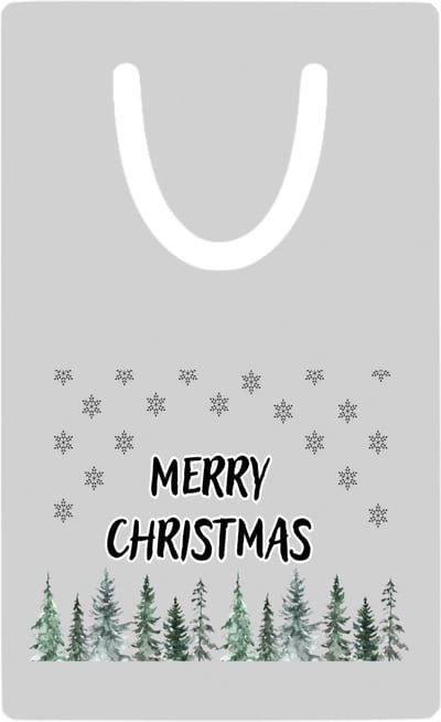 Hacebo® - Kerst merry christmas kerstbomen metalen boekenlegger- Kerstmis - Kerst beker - winter - kerst - christmas - kerst cadeau Bladwijzer boekenleggers - 7.6 cm x 5cm