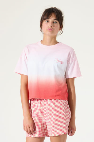 Kort T-shirt Garcia en dégradé de couleur fille Garcia