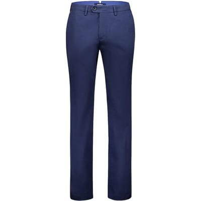 Gardeur Broek Savage-3 Organic Gabardine Cotton Blend Comfort Stretch Dark Marine / male