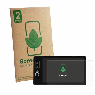 2 Stuks Screenprotector voor Honda Jazz GR / GR3 (2020-2026) CONNECT 9" Infotainment-System - Hoogwaardige Beschermfolie transparant