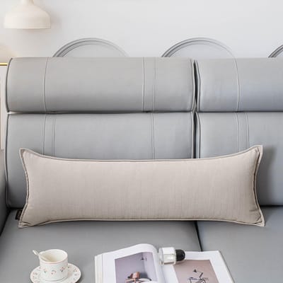 Housse de coussin jeté 30x70/30x90/30x120cm Housse de coussin minimaliste nordique Décor Housse de coussin décorative pour la maison Grande taille 30x90cm
