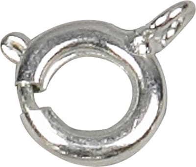 Veringsluiting, d 7 mm, zilver, 10 stuk/ 1 doos