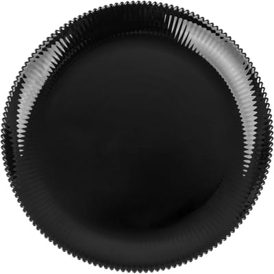 KADAX Aurora 26,5cm ondiep bord zwart 1 st.