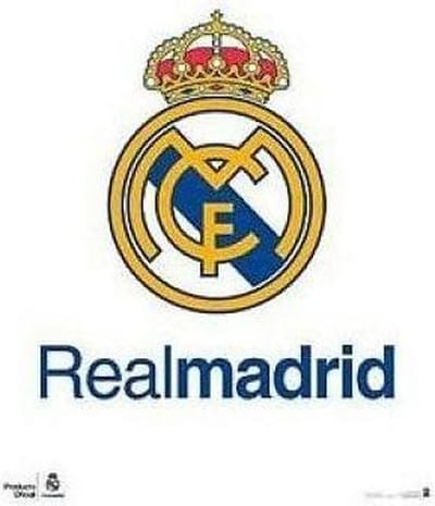 Poster REAL MADRID 40x50 LOGO