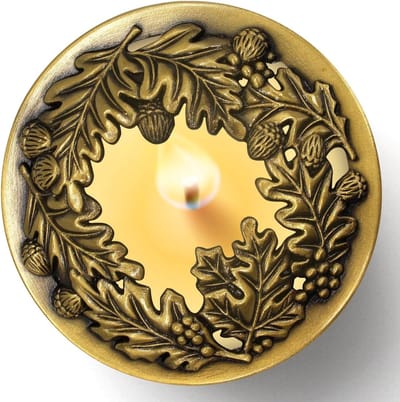 Scented Candle Topper Illuma Member - Kaarsdeksel met Lampshade voor een Evenredige Brand, Decoratieve Kaarsaccessoires en Atmosferische Cadeaus voor Vrouwen
