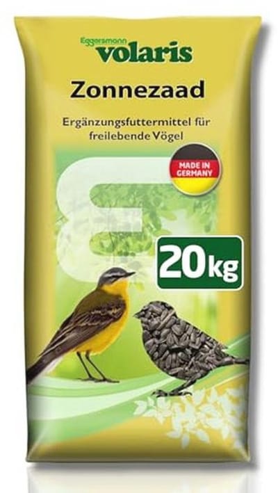 Zonnebloempitten voor vogels 20kg | Hoogwaardige vogelvoeding voor het hele jaar